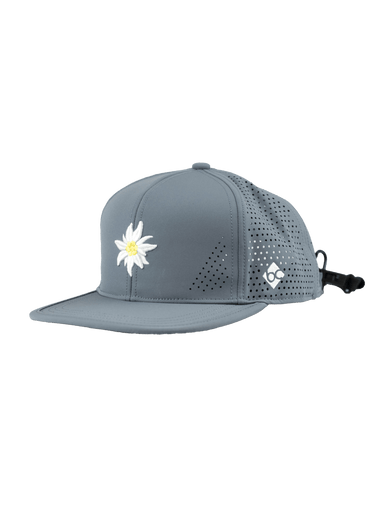 Bavarian Caps Edelweiß Outdoor Cap v2 Snapback graublau - Bavarian Caps - hutwelt