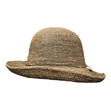 Raffia Glocke Lina khaki - fiebig - hutwelt