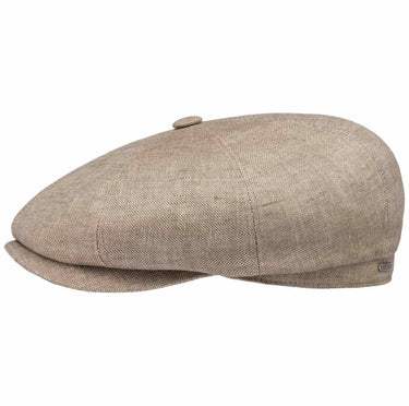 Stetson Hatteras Linen Flat Cap - Stetson - hutwelt