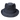 Trilby Raffiahut Crochet schwarz - faustmann GERMANY - hutwelt