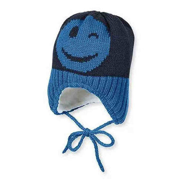 Sterntaler Strickmütze Smiley marine - Sterntaler® - hutwelt