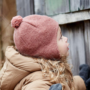 Maximo GOTS baby hat wool fleece