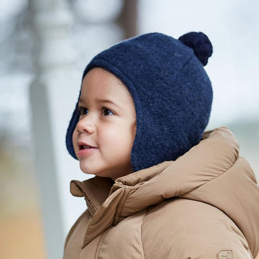 Maximo GOTS baby hat wool fleece