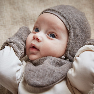 Maximo GOTS baby hat wool fleece