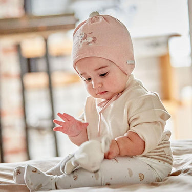 Maximo baby hat GOTS with ears