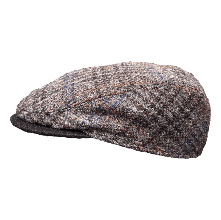 Bullani Sportmütze Harris Tweed Karo mit Ohrenklappen Bullani hutwelt