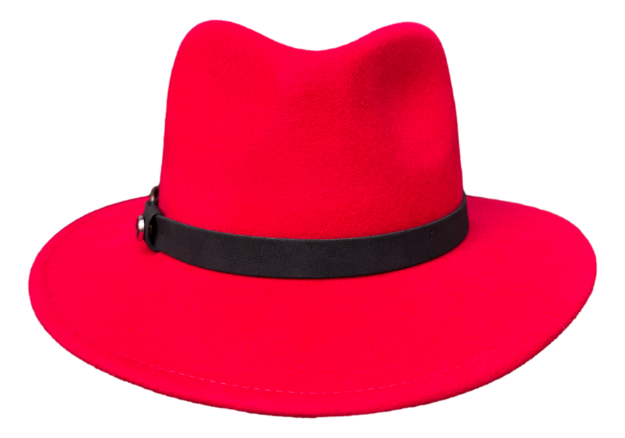 Fléchet Filzhut Fedora Rouge Fléchet hutwelt