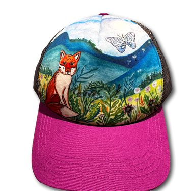 Sunday Afternoons Kids Artist Series Trucker Cap Moonflower Fox