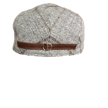 Bullani sports cap Paul with leather details