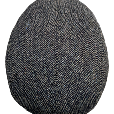 Flatcap Fischgrät loden
