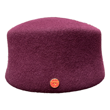 Mayser Mona Pillbox bordeaux