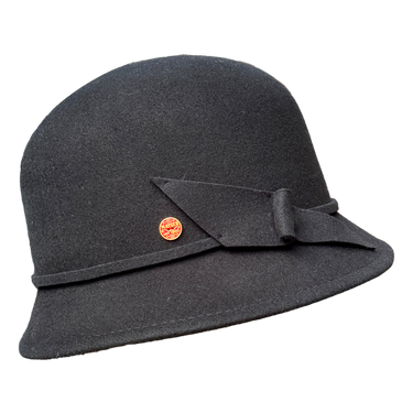 Mayser Perry Fedora Kaschmir schwarz