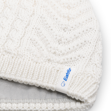 Eisbär Zera Strickmütze weiß