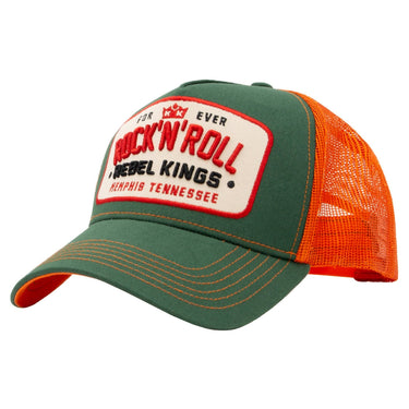 Trucker Cap 'Forever Rock'n'Roll' in Grün