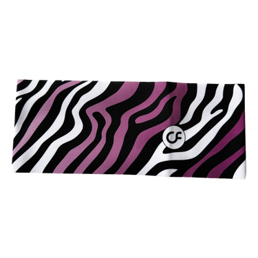 CF Sportstirnband Zebra