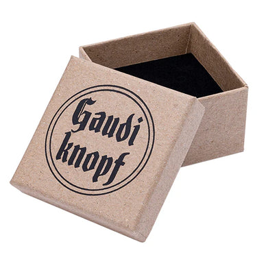 Gaudiknopf Anstecker verziert 20mm Bussi Bussi & Amore