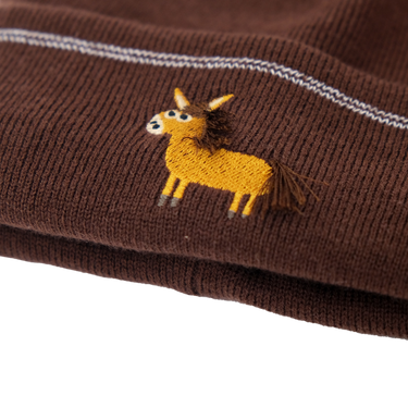 Bavarian Caps Kinder Strickhaum Pferd Beanie