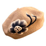 Baskenmütze Blume - RABIONEK - hutwelt