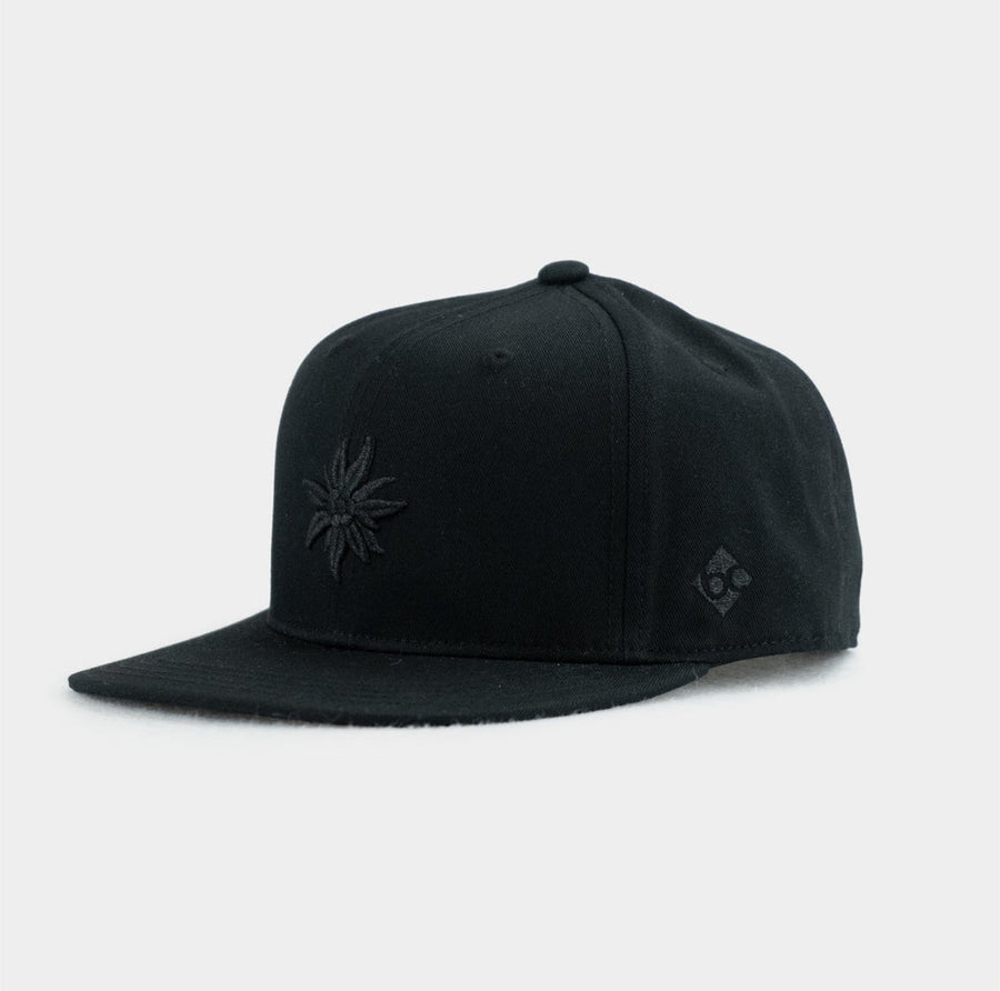 bavarian caps Cap Edelweiß: Black Edition (Snapback) - Bavarian Caps - hutwelt