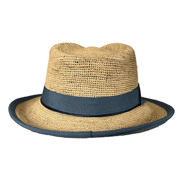 bedacht Raffia Fedora Courtney - bedacht - hutwelt