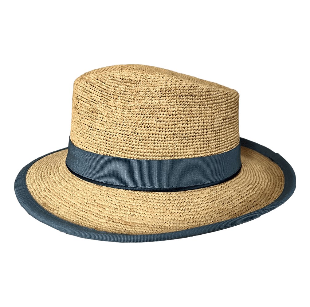 bedacht Raffia Fedora Courtney - bedacht - hutwelt