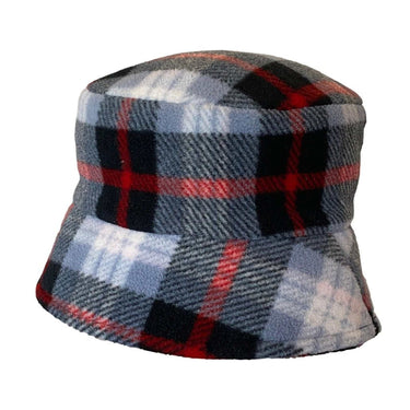 Bucket Hat Karo mit Schal und Handschuh - hutwelt - hutwelt
