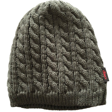 Capo Strickmütze Fine Kabel Beanie oliv - CAPO - hutwelt