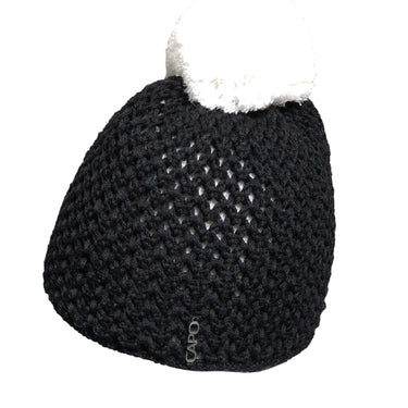 Capo winterwarme Strickmütze mit Bommel aus Wolle - CAPO - hutwelt