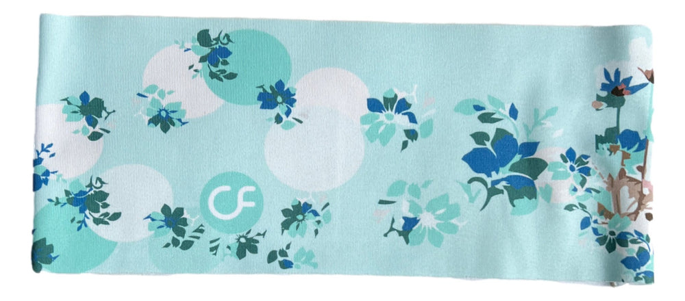 CF Sportstirnband Flowerprint - Chiemgau Factory - hutwelt