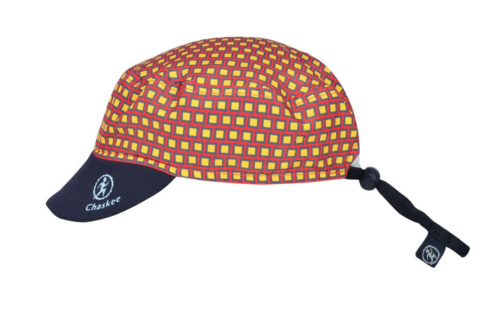 Chaskee Reversible Cap Outdoorcap Microfaser Fancy Squares - Chaskee - hutwelt