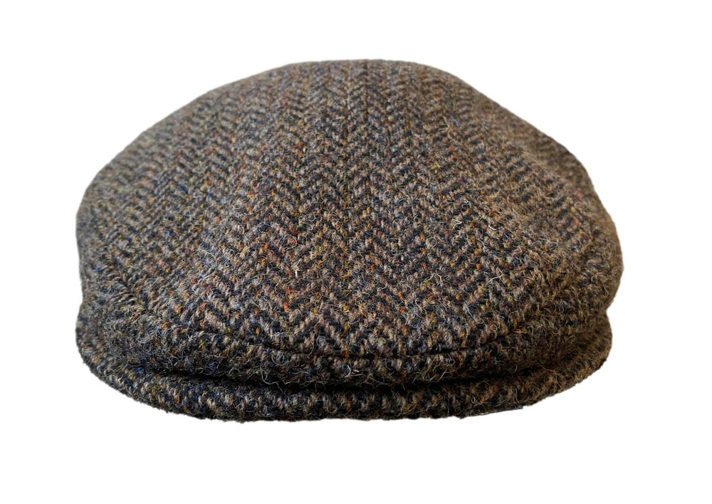 City Sport Cap Harris Tweed braun - City Sport - hutwelt