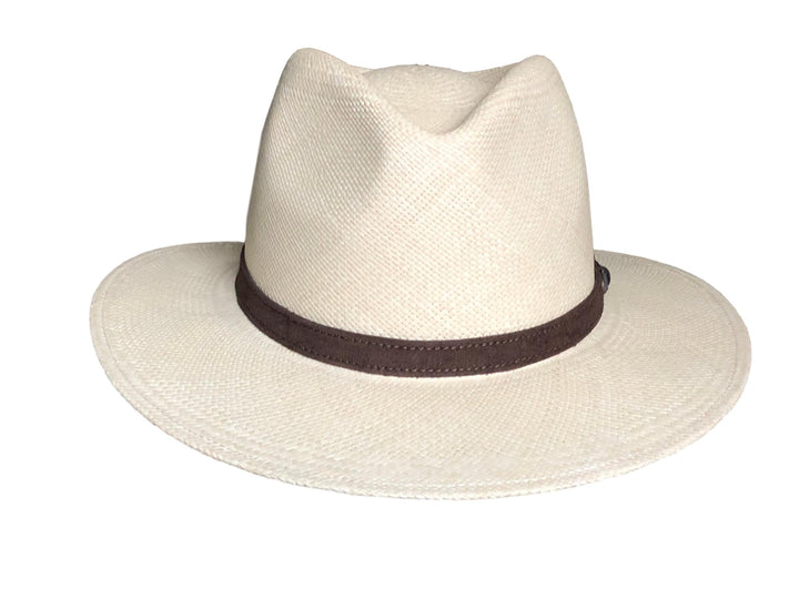 Citysport Fedora Panama Fashion Lederband natur - City Sport - hutwelt