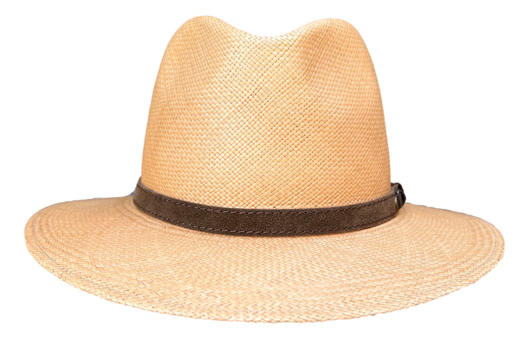 Citysport Fedora Panama Fashion Lederband natur - City Sport - hutwelt