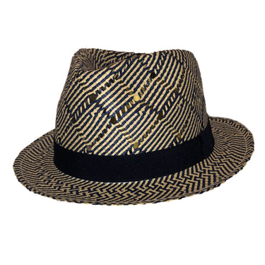 Citysport Trilby Charles blau/natur Strohhut - City Sport - hutwelt