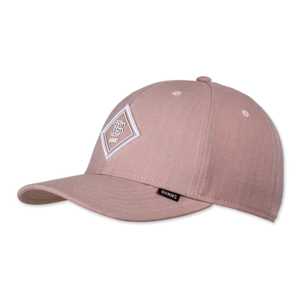 Djinns 6 Panel Truefit Cap Fine Herringbone - Djinns - hutwelt