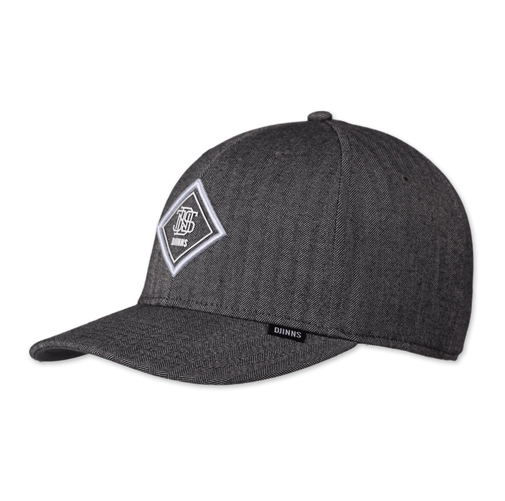 Djinns 6 Panel Truefit Cap Fine Herringbone - Djinns - hutwelt