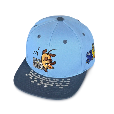 Koaa – Maus, Elefant & Ente “Boombox” – Snapback blue/gray