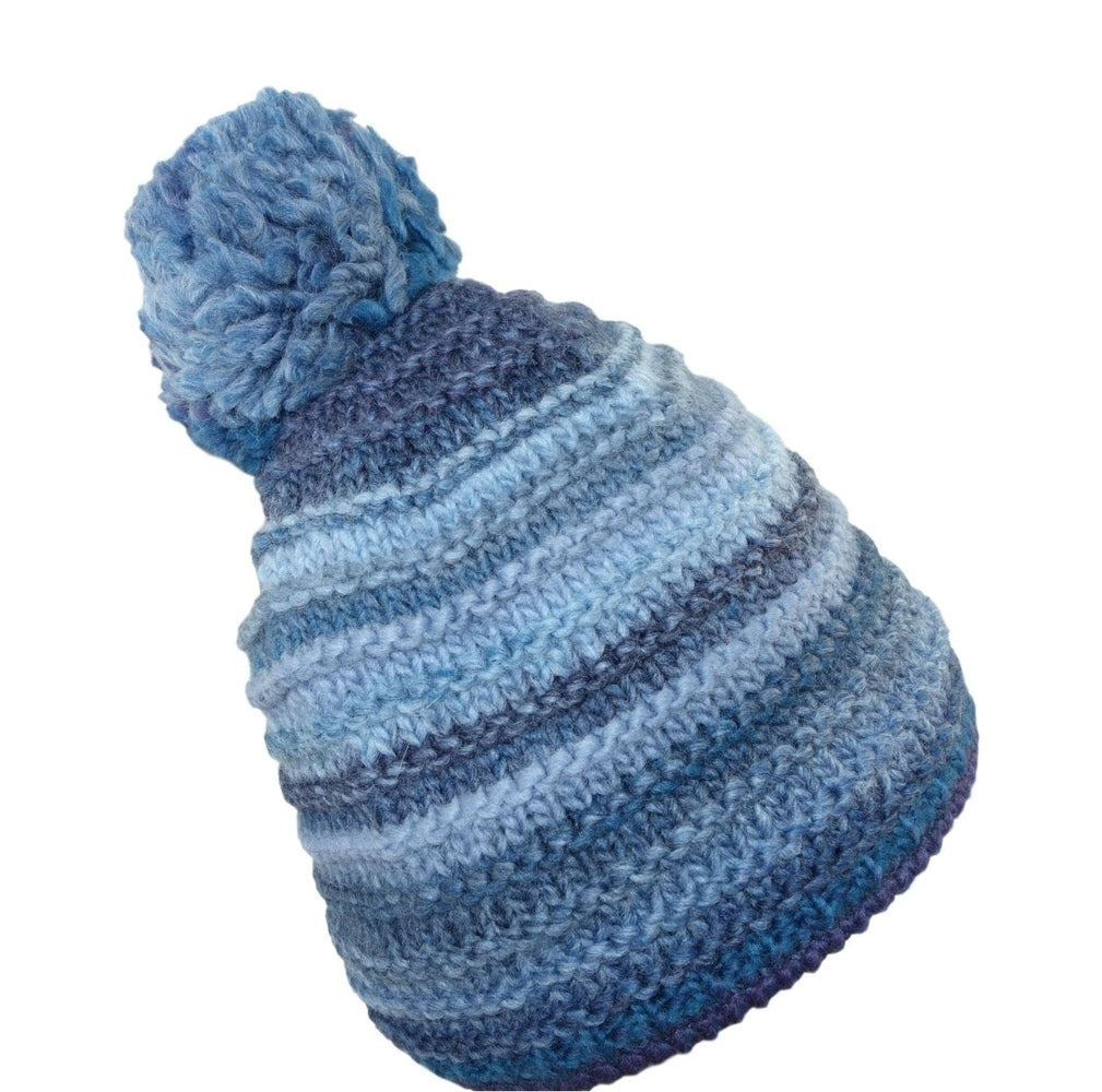 Eisbär Mikata Pompon Beanie Mütze - Eisbär - hutwelt