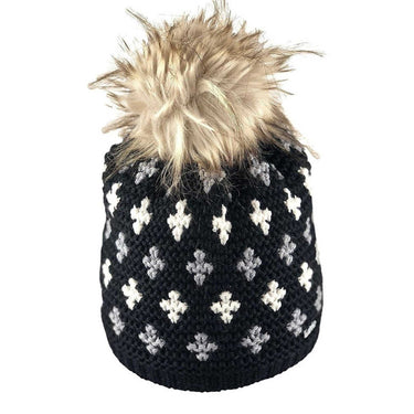 Eisbär Mütze Fede Lux Pompon schwarz - Eisbär - hutwelt