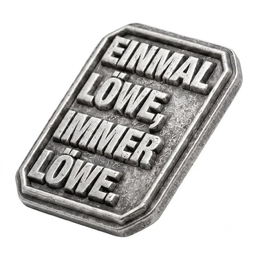 Gaudiknopf Pin Einmal Löwe immer Löwe TSV 1860