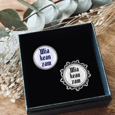 Gaudiknopf Mia kean zam Doppelpackerl klein