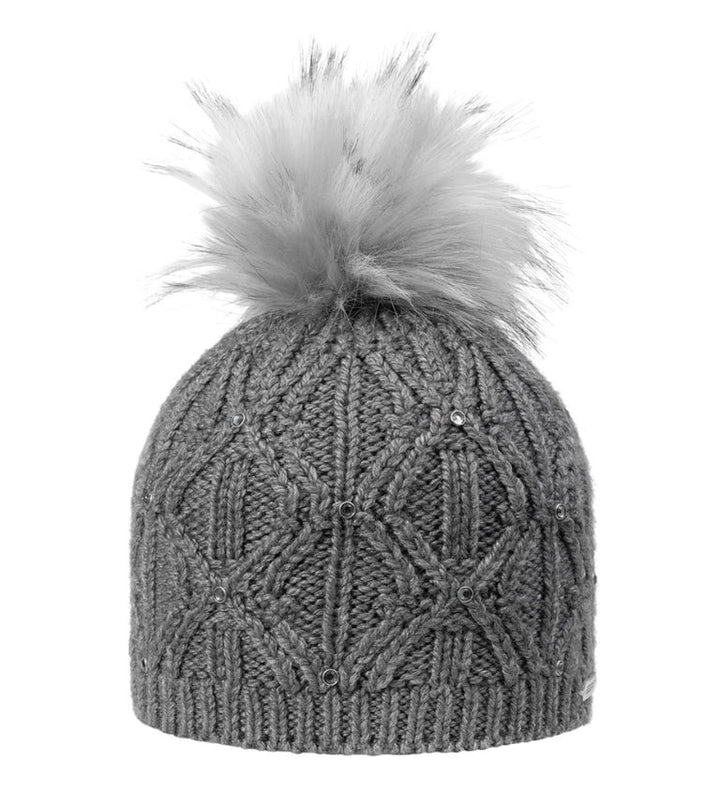 Giesswein Mütze Auerspitz Bommel Beanie - Giesswein - hutwelt