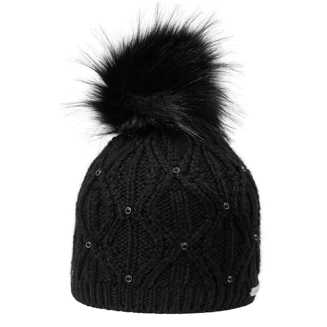 Giesswein Mütze Auerspitz Bommel Beanie - Giesswein - hutwelt