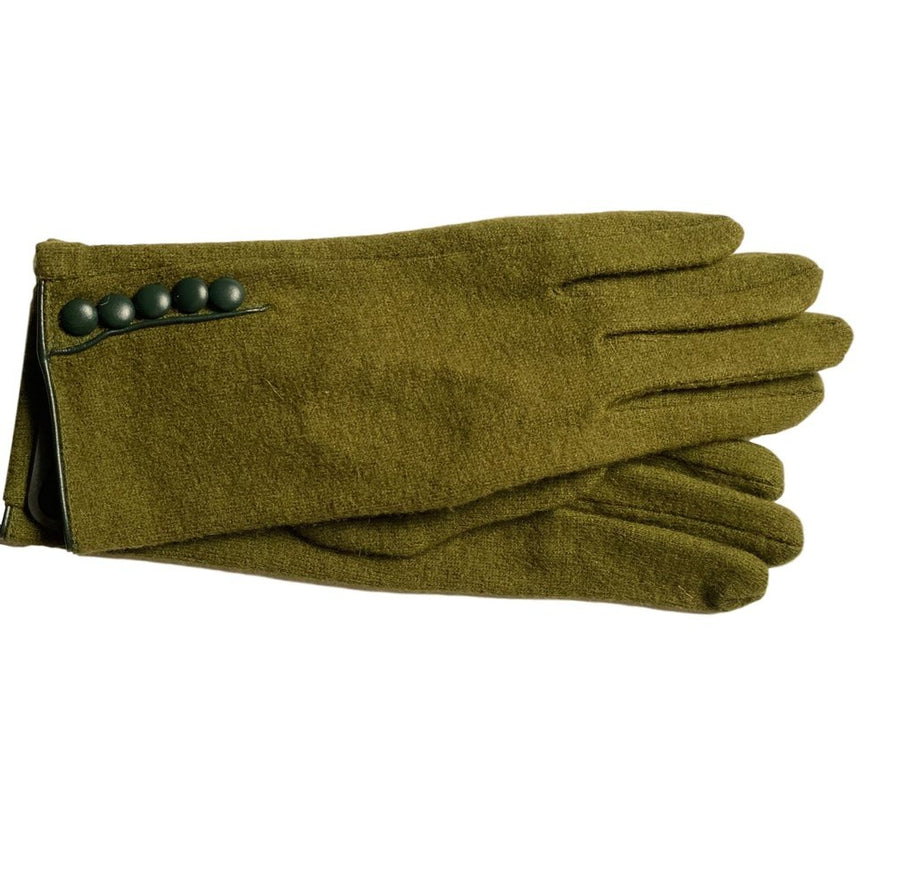 Handschuhe Paola mit Knopfdeko - McBurn - hutwelt