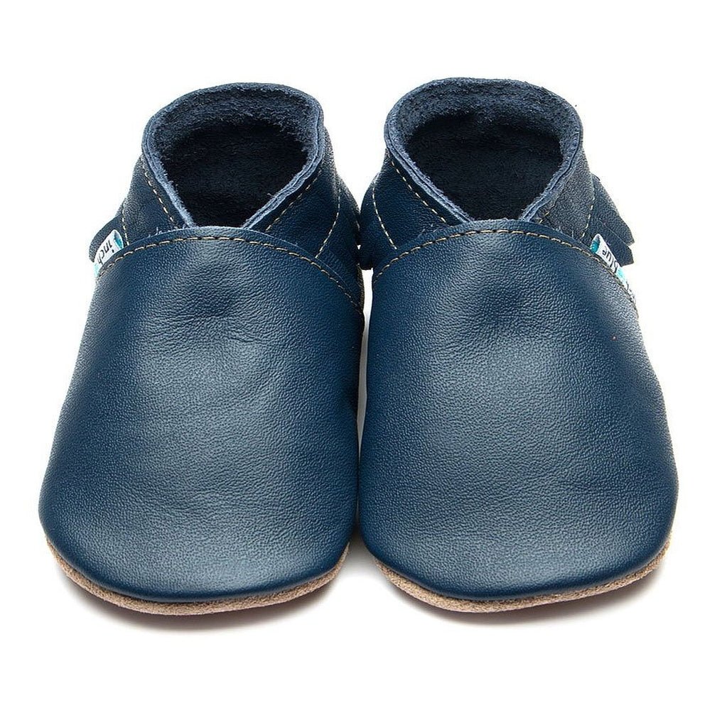 Inch Blue Babyschuhe Moccasin Navy - Inch Blue - hutwelt