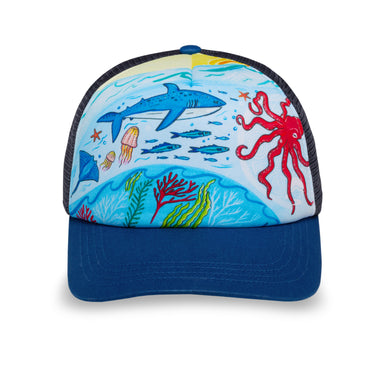 Sunday Afternoons Kids Artist Series Trucker Cap Under the Sea