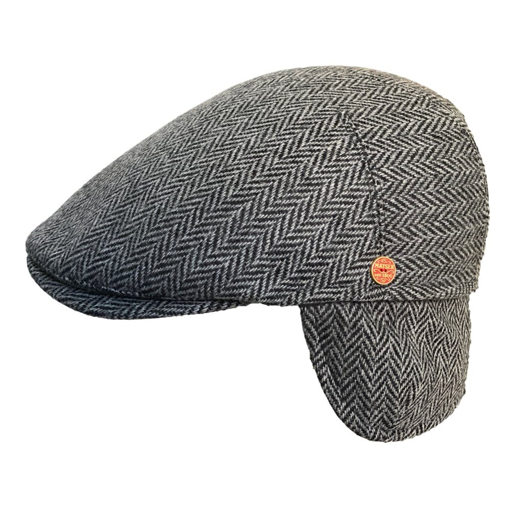 Mayser Flatcap Simon Plus Fischgrät - Mayser - hutwelt