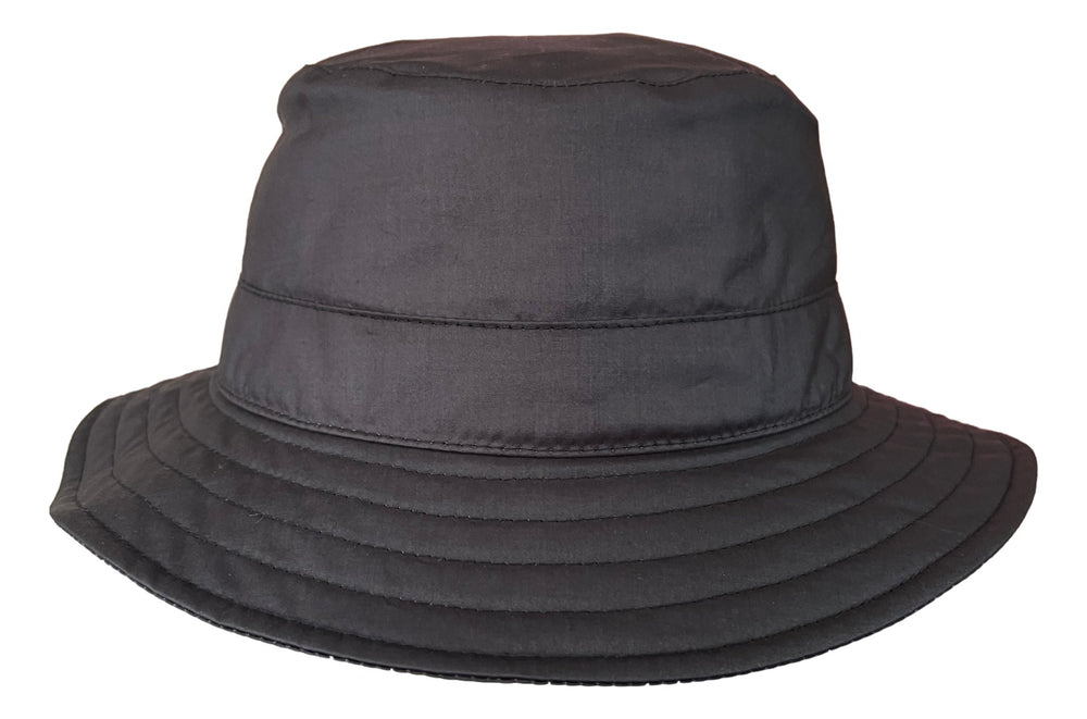 Mayser Waxed Cotton Buckethut Kilian grau - Mayser - hutwelt