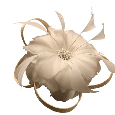 McBurn Sinamay Fascinator mit Federn - McBurn - hutwelt