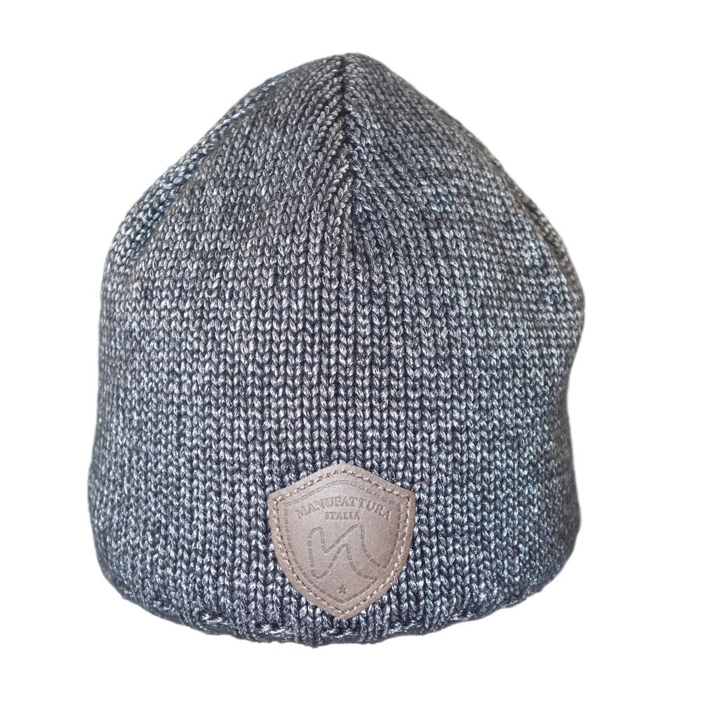 Norton Mütze Beanie Lederbagde - Nortoncaps - hutwelt